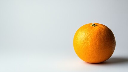 Poster - Orange sitting indoors on simple background during daytime