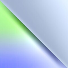 Poster - Diagonal Gradient Background Pale Mint to Cool Gray