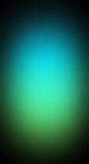 Wall Mural - fluid, vibrant gradient showcasing a rich blend of deep teal, green, and subtle black tones