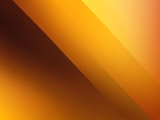 Wall Mural - warm orange abstract background with golden gradient curves, smooth modern texture and stylish vecto