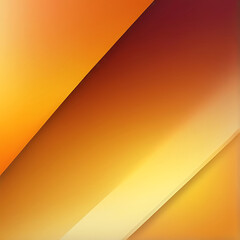 Wall Mural - warm orange abstract background with golden gradient curves, smooth modern texture and stylish vecto