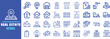 © pixelVista - Real estate and property service icons collection house home