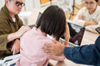 © Chanakon - Asian business start up freelance people team analyzing statistics financial. Group Team of businesspeople man and woman Meeting Conference Discussion various topic Corporate Concept in office.