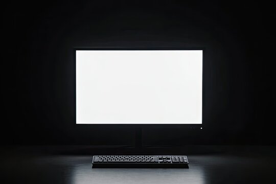 High Definition Visual of Black Graphic Computer Monitor