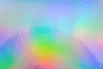 Wall Mural - holographic rainbow foil iridescent texture abstract hologram background