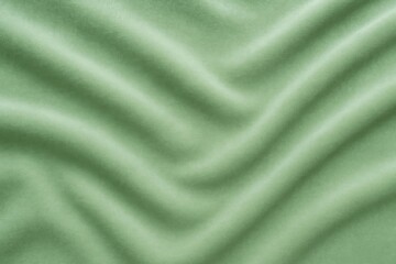 Poster - Soft green velvet surface with a smooth textile finish, providing a versatile background for text and design projects.