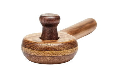 Poster - Wooden pipe made of natural materials Smoking accessory for relaxing and having a smoke on transparent background