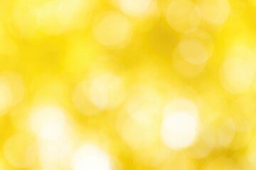 Poster - Nature-inspired yellow bokeh backdrop with a textured glow