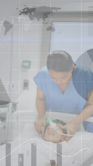 Poster - Animation of data processing over diverse doctors