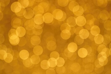 Poster - Abstract background featuring shimmering golden bokeh lights