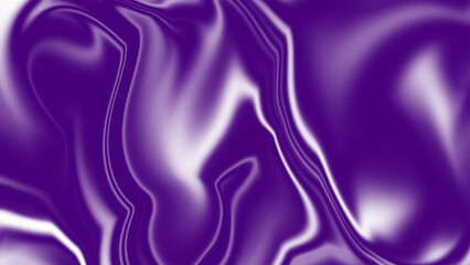 Wall Mural - swirling abstract pattern in shades of purple and white. smooth, liquid-like textures with light ref