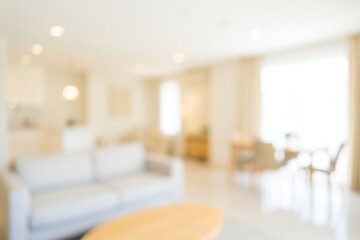 Poster - Abstract blurred interior scene for background use