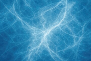 Poster - Abstract background featuring chaotic blue and white patterns