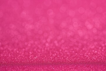 Aufkleber - Soft-focus vibrant pink glittering holiday-themed backdrop with bokeh light effects and abstract rose-colored gradient lights from a top perspective
