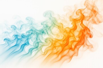 Poster - Colored smoke effects for visuals