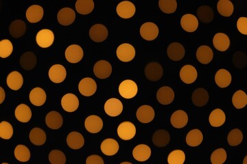 Aufkleber - Artistic Blur of Holiday Lights Against a Dark Backdrop