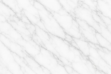 Poster - High-resolution white marble surface pattern for backgrounds