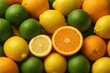 © The 2R Artificiality - Vibrant citrus fruits in a detailed close-up shot