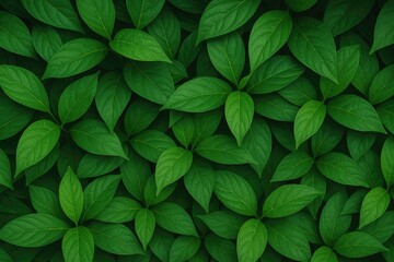 Aufkleber - Background featuring lush green leaves and natural textures