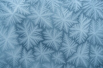 Poster - Intricate Details of Ice Crystal Structures
