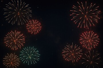 Poster - Spectacular Fireworks Display Light Up the Sky