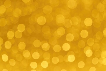Poster - Elegant gold bokeh with shimmering abstract background for festive and decorative use