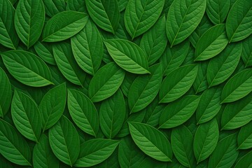Poster - Natural green foliage design for backgrounds