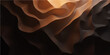 © PIXEL RISE - Dark chocolate background with a soft, flowing texture of golden silk waves and a hint of fiery liquid motion