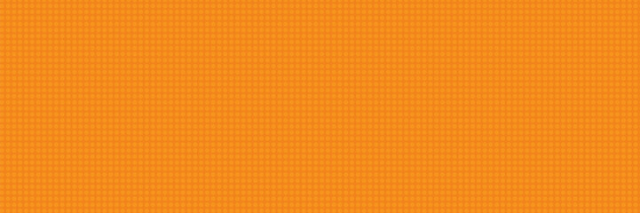 Poster - Dots halftone orange color pattern gradient texture with technology digital background. Dots pop art comics with nature graphic design.