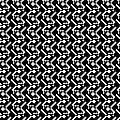 Aufkleber - Random black and white geometrical pattern background