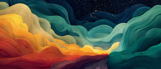 Poster - abstract vector background