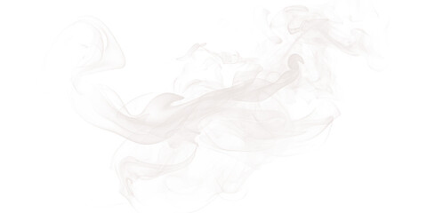 Poster - Abstract representation of white smoke or cloud formation against a black background space atmosphere