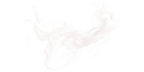 Poster - Abstract digital rendering showing a pale cloud like shape on a black background with pixelation