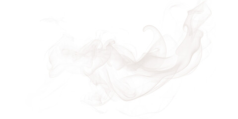 Poster - Abstract light pink and white cloud like shape on a black background with colorful pixelation effect