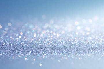 Poster - close-up of clean surface showing metallic flake under inspection light
