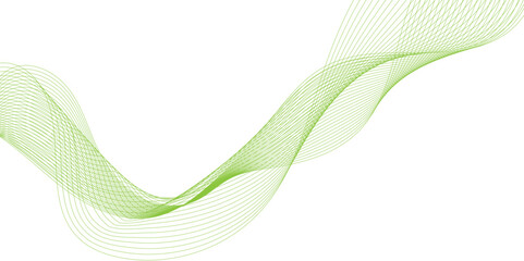 Fototapete - abstract background of soft Waves in light green yellow Colors, green wave line, template for advertising, computer background.