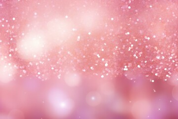 Poster - Abstract pink glitter and bokeh lights background perfect for festive and celebratory designs