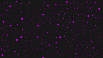 Wall Mural - minimal pink and white dotted pattern animation, abstract background loop