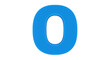 © enamulhaque200 - A bold blue letter o isolated on transparent background