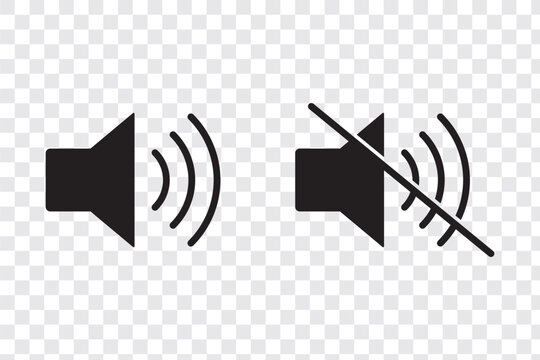 Speaker volume icon in trendy flat style design. Vector graphic illustration. Suitable for website design, logo, app, and ui. EPS 10.