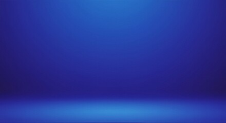 Leinwandbilder - Blue gradient wallpaper design for website presentation or product display template use