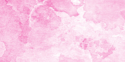 Poster - Soft Pink grunge watercolor texture background, Pink color light ink effect shades gradient on textured, romantic Pastel Pink watercolor Background, Soft Pink  white watercolor Abstract Background.