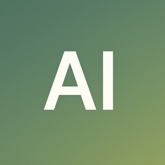 Leinwandbilder - AI innovation visual, conveying the essence of technological advancement and intelligence in the digital sphere. This minimalistic design.