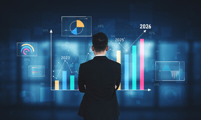 Poster - Strategic business planning drives growth, expansion, and innovation using metrics and roadmaps to ensure success in the future. Vouch