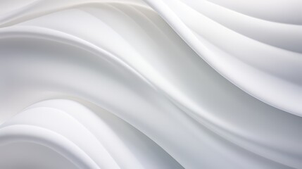 Poster - White wave with a lot of detail. The wave is very long and has a lot of detail