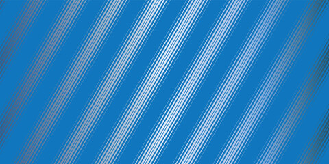 Poster - BLUE GRADIENT BACKGROUND WITH VERTICAL GEOMETRIC LINES