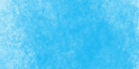 Leinwandbilder - Modern blue powder style grunge textured abstract bright paper watercolor stain with hand paint background, texture for design distressed grunge smoky painted artistic watercolor cyan background.