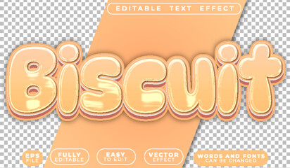 Poster -  Sweet Biscuit Cake Dessert Bakery Treat Editable Vector Text File