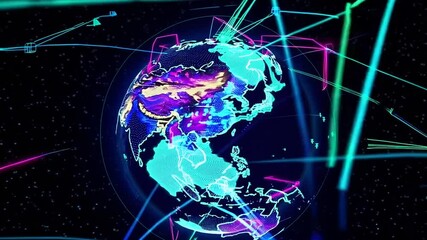 Wall Mural - planet earth in space
