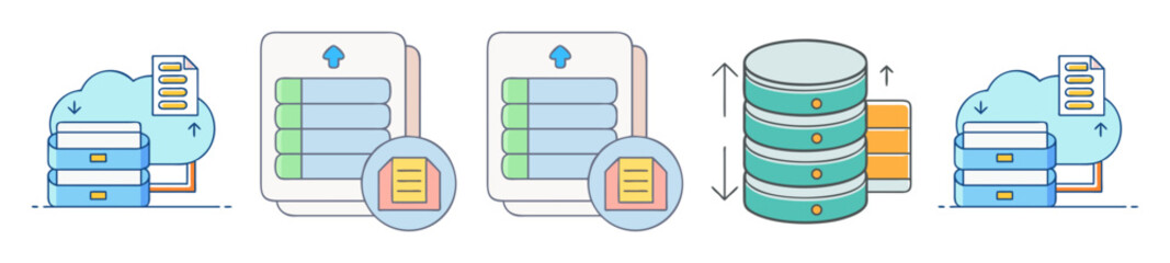 Poster - Data transfer processes between cloud storage, file systems, and local databases